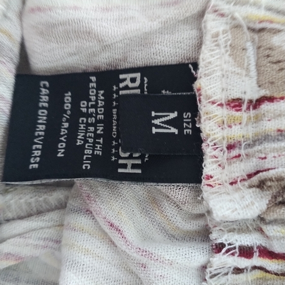 Rewash Neutral Aztec Print Shorts M - Picture 6 of 7